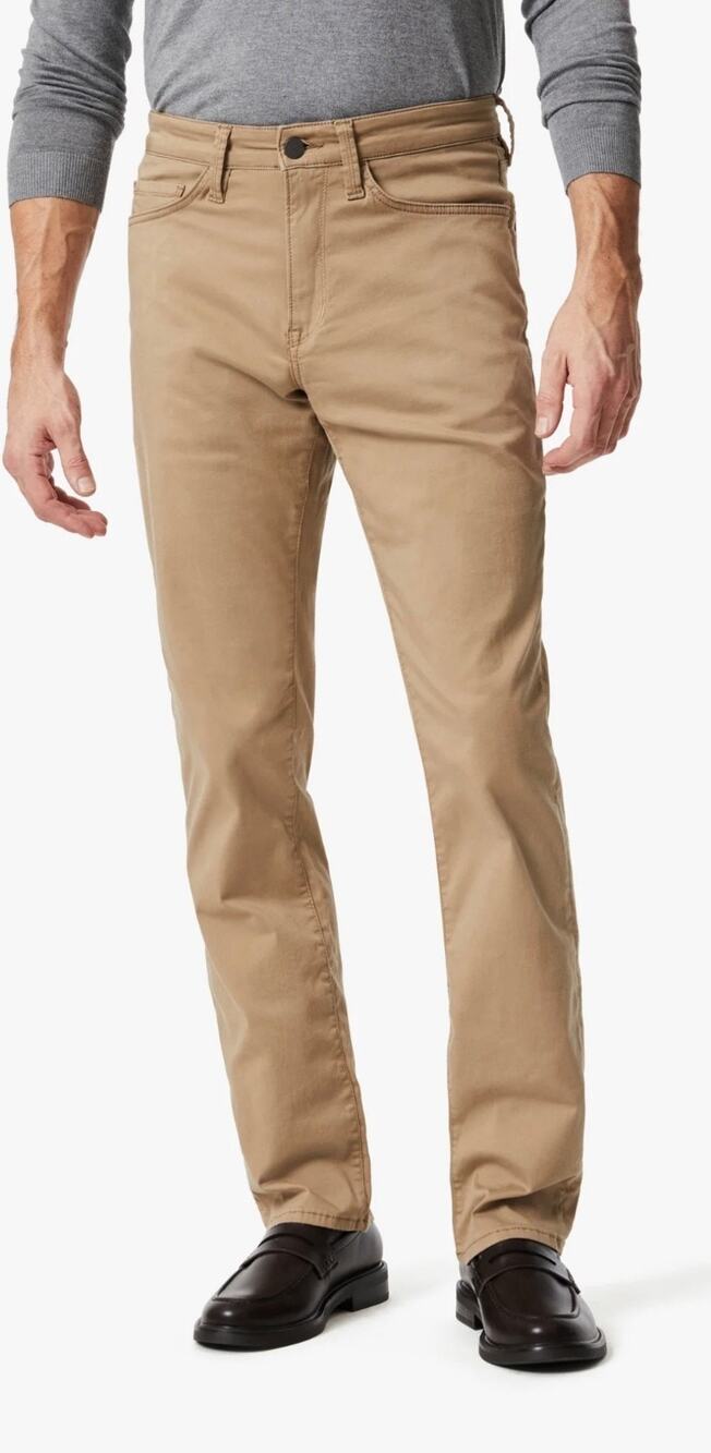 34 Heritage Chrisma Size W38 L36 Classic Comfort-Rise Twill Khaki Pants